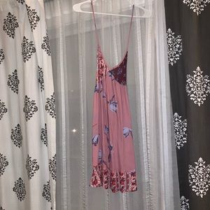 Multi patterned free people dress